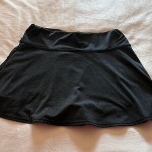 SHEIN Black Skater Skirt